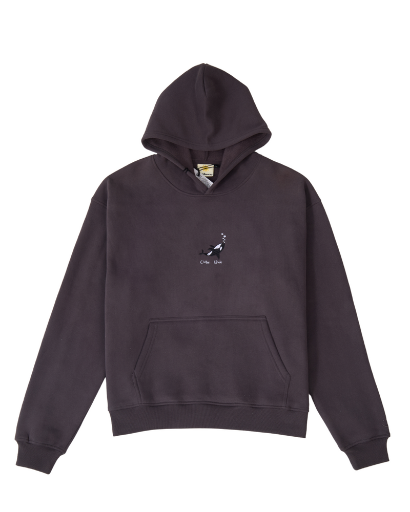 Chiller Whale Hood [Good Mourning] - Charcoal (Hemp)