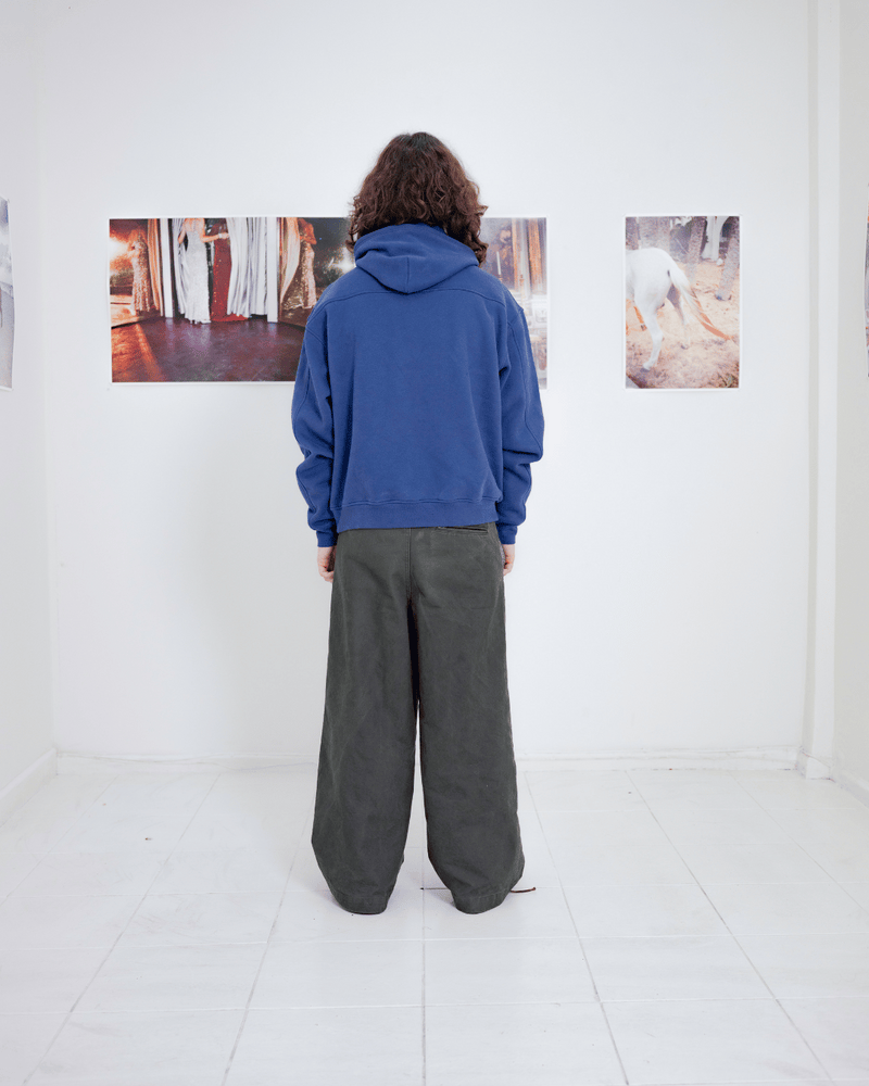 Butterfly Stitch - Petrol (Hemp)