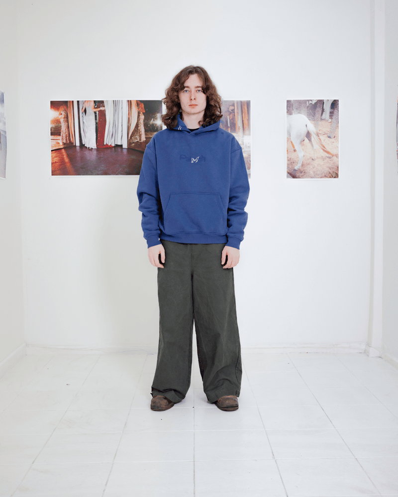 Butterfly Stitch - Petrol (Hemp)