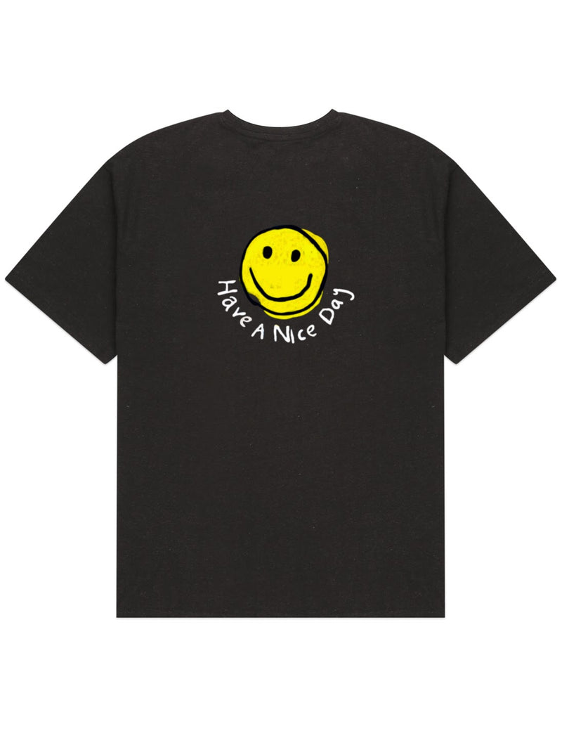 Thank you! - Black  (Organic Hemp T Shirt)