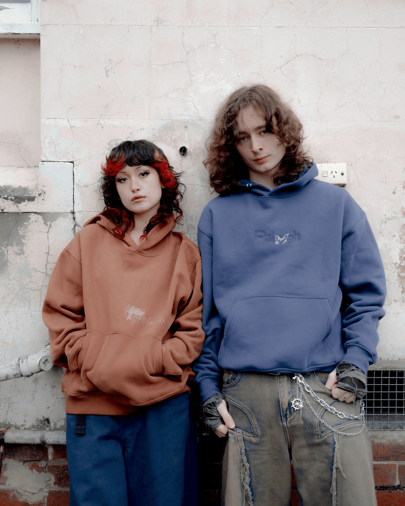 Butterfly Stitch - Petrol (Hemp)