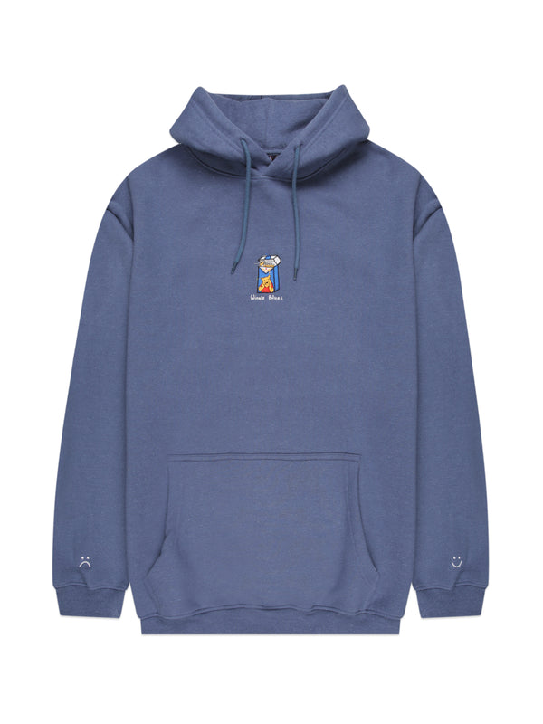 Winnie Blues Hood - Petrol Blue (Heavyweight Hemp)