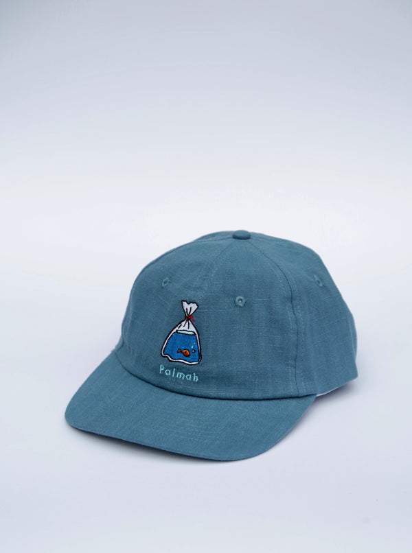 Just Keep Swimming Cap (Hemp) - Yale Blue