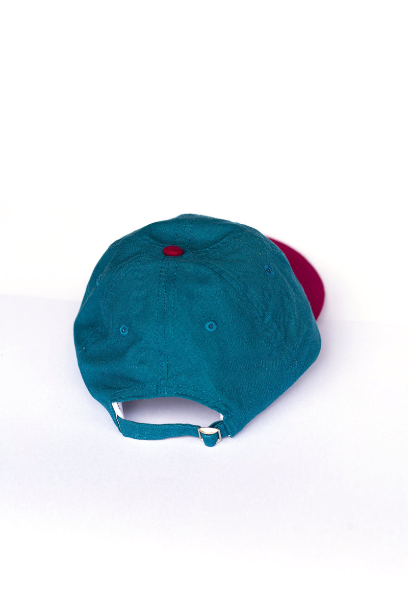 Japanese Palm Cap - Emerald / Chilli